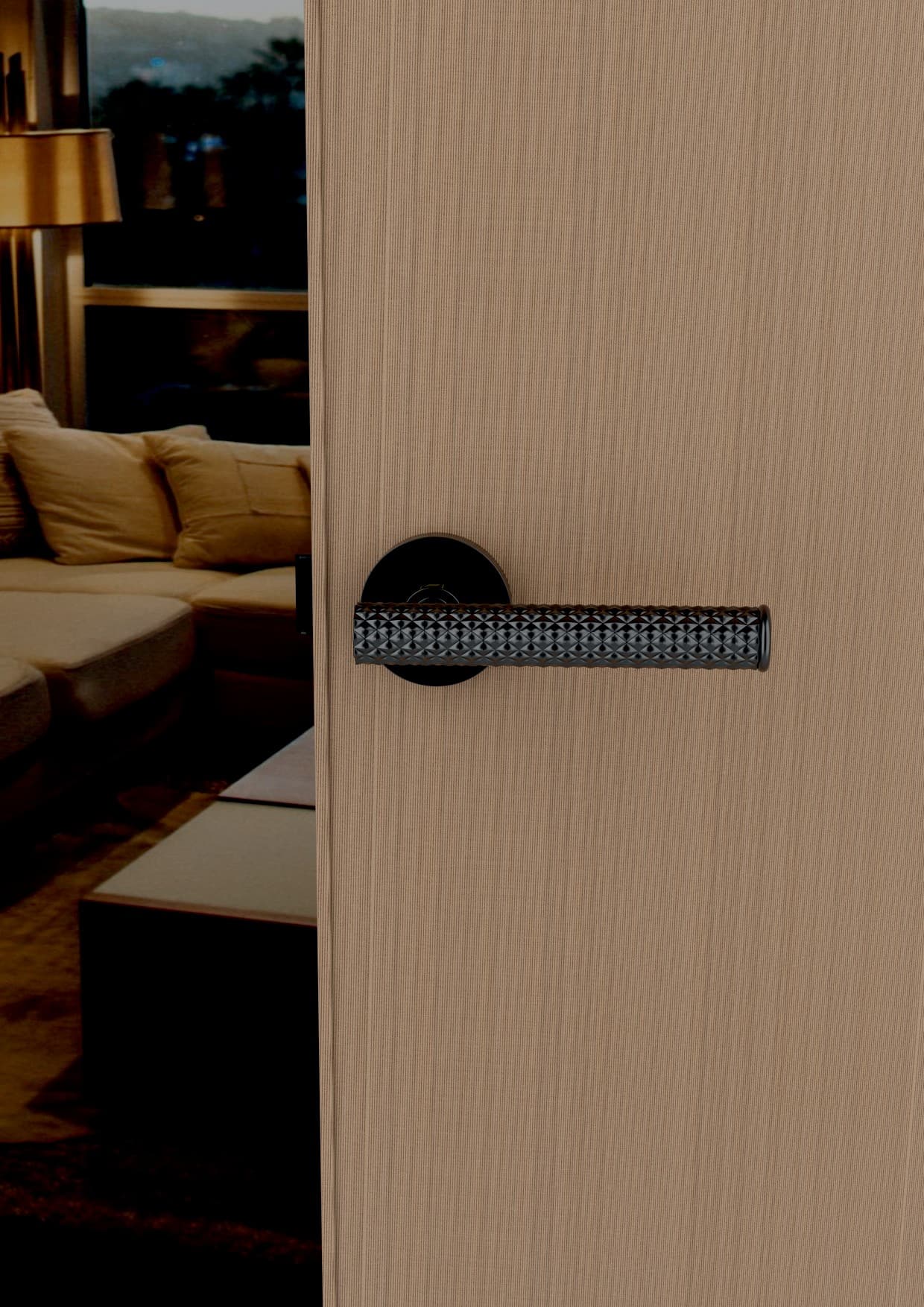Brass handle